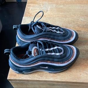 Black Nike Women’s Size 8 Air Max 97’s “Woodgrain”